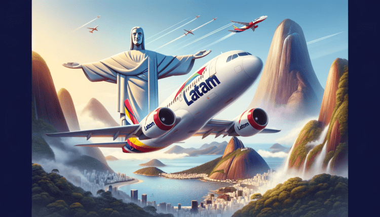 Passagens aéreas nacionais pela Latam